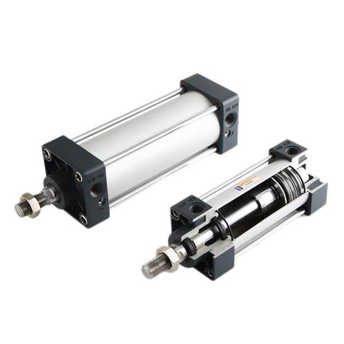 热销气动大推力拉杆型标准气缸SC80X25X50X75 100 125 150X200FAX