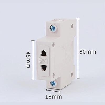 热销AC30模数化配电箱插座五孔二插三插四孔10A2516A工业用插头导