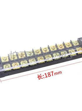 热销日式TB4510 45A 600V 10位固定式接线端子排 连接器 接线排大
