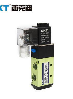 热销CKT西克迪4V210-08电磁阀气动配件控制换向阀DC24VAC220V两位