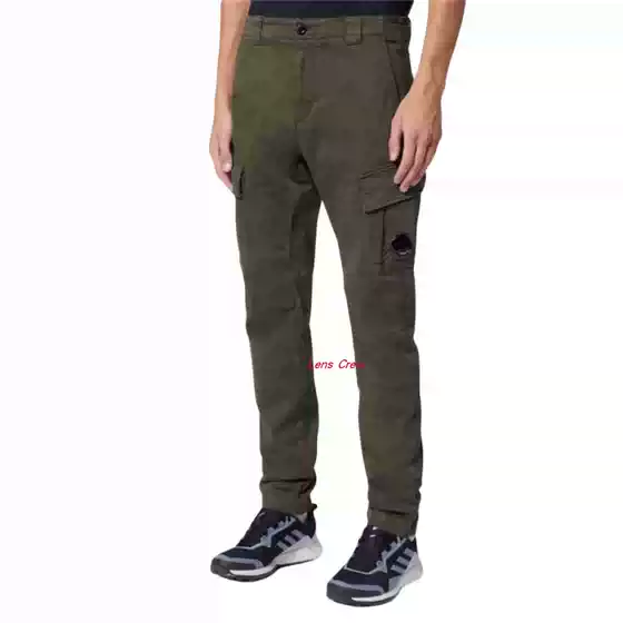 New Summer Korean Style Slim Fit Men's Youth Casual Workwear Washed Pure Cotton Trousers Trendy Brand Men's Clothing Pants