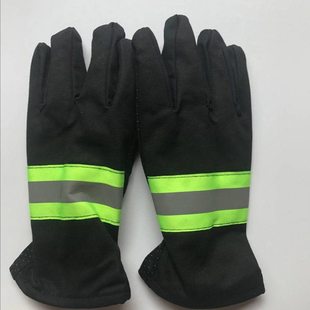 消防训练比武灭火手套抢险救援隔热防护手套消防员防护救援手套