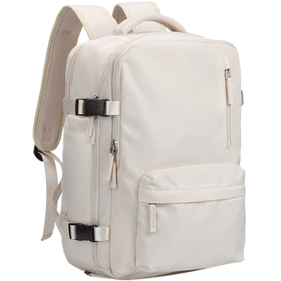 旅行双肩背包女士时尚商务出行大容量旅游出差行李包男士电脑书包