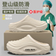女款 2025新款 冬季 医用手术室拖鞋 室内家居防水防滑厚底保暖棉鞋 男
