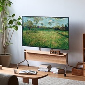 MUMO木墨一木电视支架落地立式 可移动北欧覆古客厅电视机架