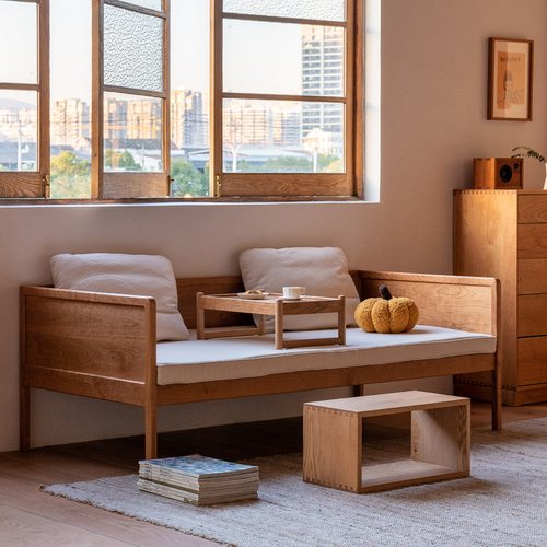 MUMO木墨床榻硬枫木