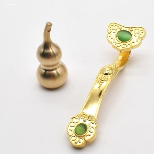 新郎献礼合金玉如意摆件汉婚婚庆道具乔迁中式结婚礼物品事事如意