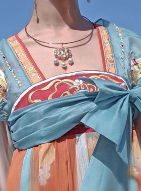 明制汉服饰品古风平安锁汉元素配饰仙气女古装