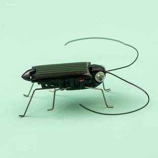 太阳能蚂蚱儿童玩具移动电源创意新颖儿童益智玩具