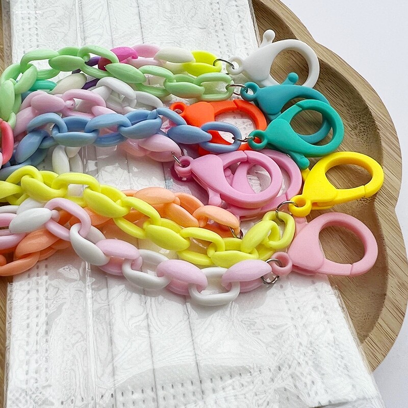 韩国儿童口罩链亲子糖果色可爱彩色眼镜链绳多用途挂绳防丢绳