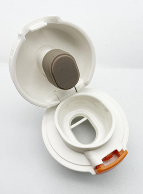 多品牌适用保温杯盖橙色按钮内盖配件保温内螺纹盖保温壶盖