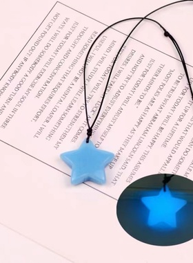 五角星吊坠项链女韩版百搭简约学生森系冷淡风锁骨链短款