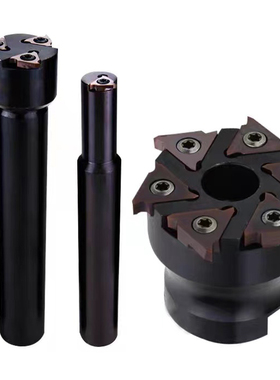 GM沟槽刀盘SMP05浅槽刀卡簧槽三面刃刀盘TGF32GBA43L