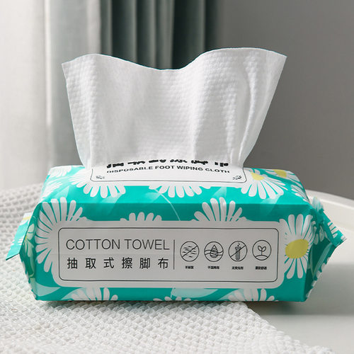 严选一次性足浴吸水擦脚纸巾加厚酒店足疗巾懒人一次性擦脚布