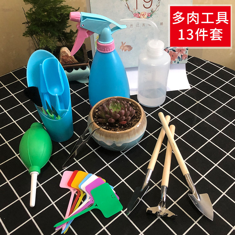 Conserve tool 13 suit combination Spout Dropping bottle scissors Hand shovel household gardening Suppliesin the Flower delivery/Flowers simulation/Plants gardening , Gardening supplies , Other Garden Supplies  category - from Buy2taobao.com to provide professional Taobao agent buy service