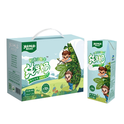 青藏祁莲牦牛纯牛奶30箱分期发货