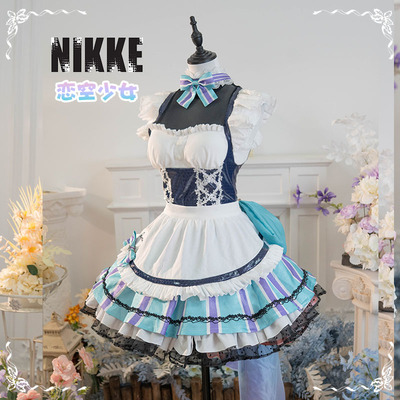 【恋空少女】预售 NIKKE胜利女神妮姬小美人鱼女仆泳衣cos女
