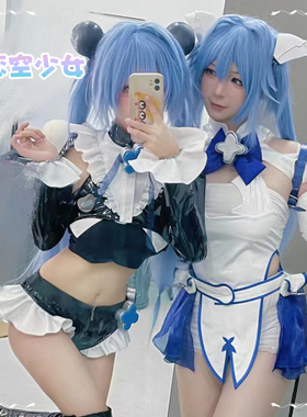 【恋空少女】现货NIKKE胜利女神汉塞尔&格雷特尔双马尾女仆cos