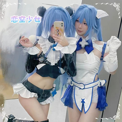 【恋空少女】现货NIKKE胜利女神汉塞尔&格雷特尔双马尾女仆cos