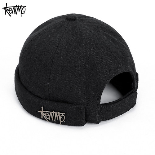 肯默夏季复古无檐瓜皮帽