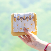 姨妈巾收纳包可爱月事包便携大容量学生上班族装 放卫生m巾小袋子