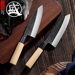三本盛日式刺身刀鱼生专用刀出刃柳刃三文鱼刺身刀寿司刀杀鱼头刀