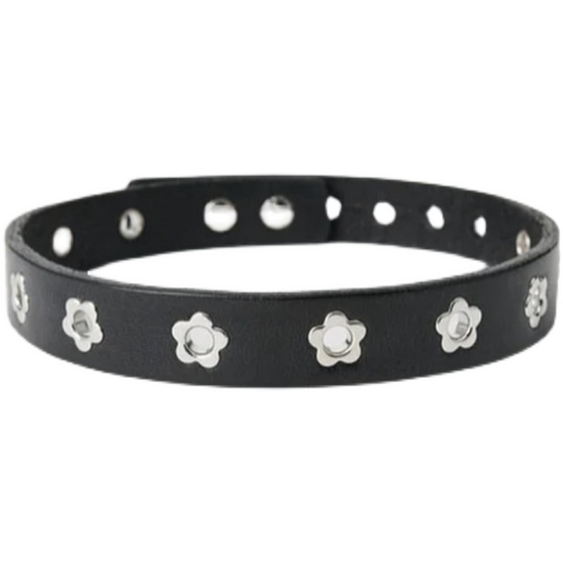 [Limited Time Bonus] Our Legacy Black Punk Bracelet Plum Bracelet Bracelet Collar Men's and Women's Same Style