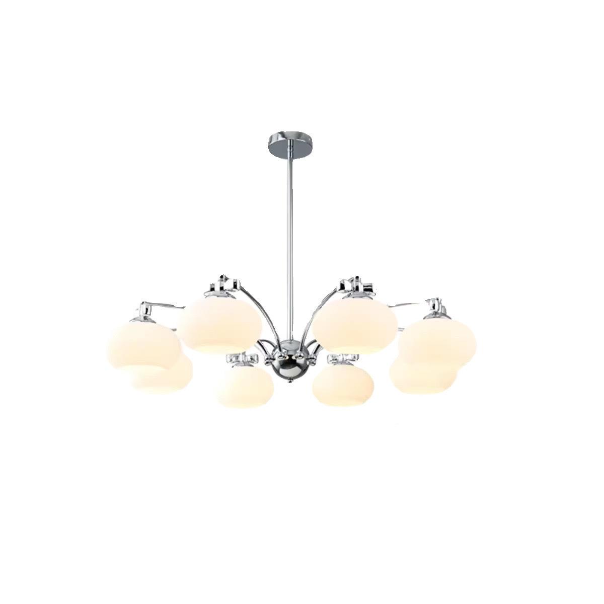 客厅铬色柿子吊吊灯饰复286古奶卧油风室房间具法式中古创意灯餐