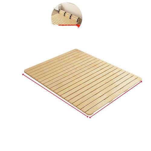 实木榻榻米排骨架加厚护腰硬床板透气防潮折叠护脊椎松木床架包邮