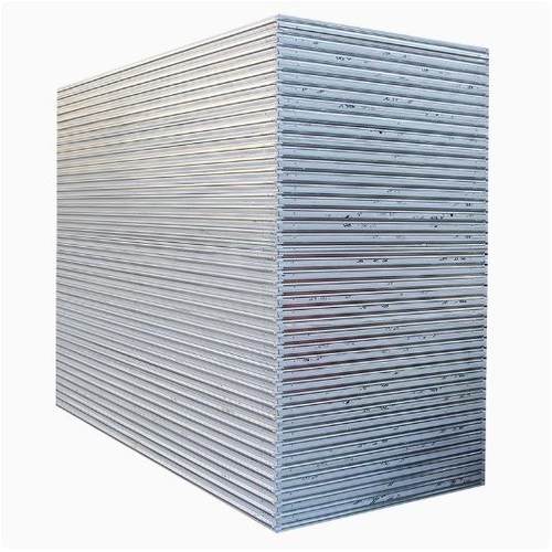 手工岩棉板彩钢板防火外墙隔热保温食品厂净化板隔墙吊顶夹芯板