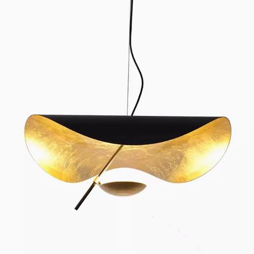 北欧极简现代瓦片长条餐厅吊灯设计师创意个性办公吧台样板房灯具