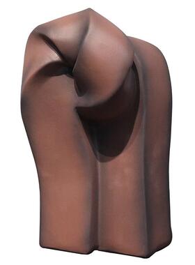 抽象扭曲雕塑装饰摆件艺术不规则样板间客厅电视柜前台玄关装饰品