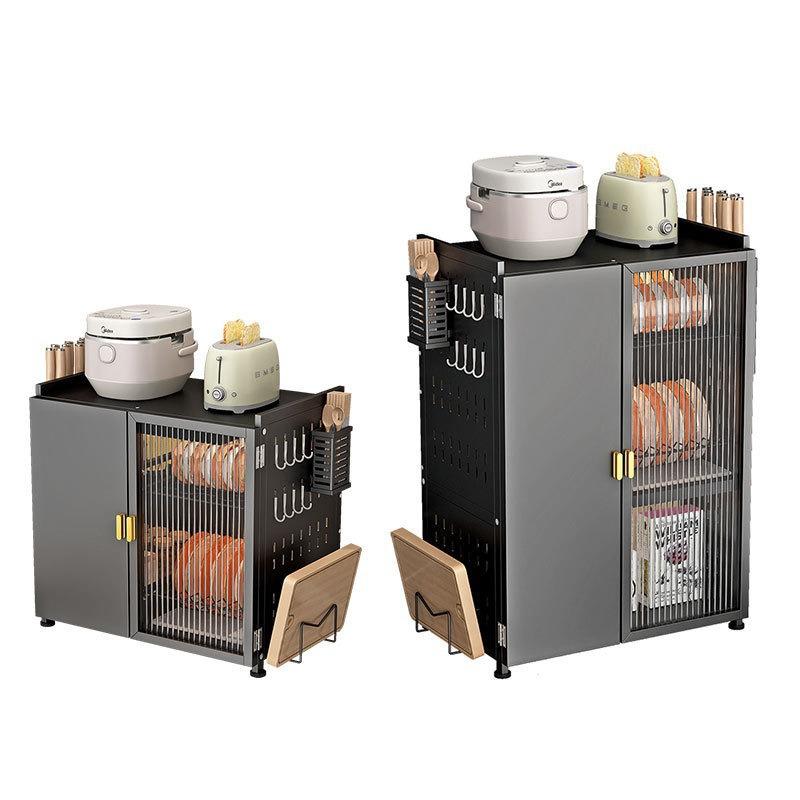 cy厨房置厨房置物架碗碟防尘沥水收纳调架碗架家用放层餐具料架台