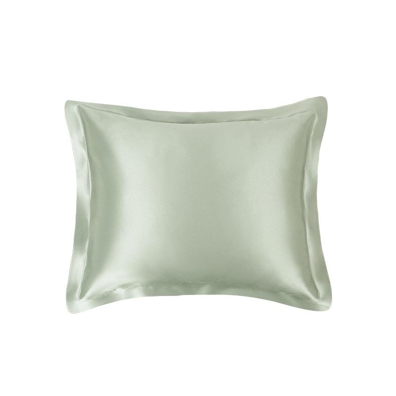 新品22靠姆20003米双面真丝抱%枕套00O桑蚕丝午休汽车垫礼品印LGO