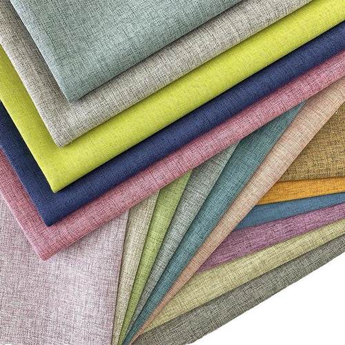 2.8米宽窗帘布料亚麻沙发布料防水棉麻桌布墙布软包面料轻奢