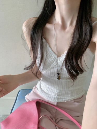 Ara家东大门蕾丝显瘦吊带背心