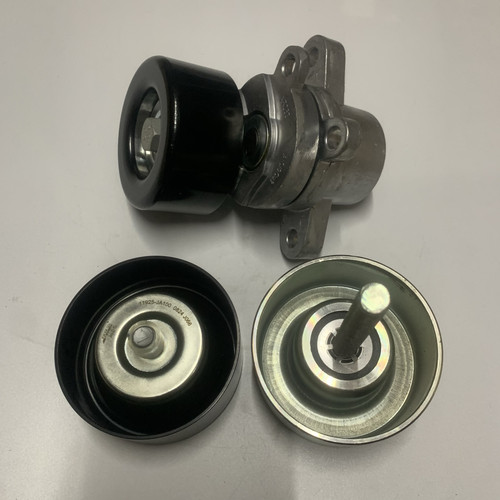 适用于日产08-12年新天籁2.5 3.5皮带张紧器张紧轮过渡轮调整轮
