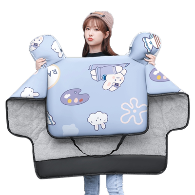 电动车挡风被加绒加厚防水