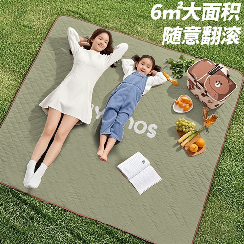 超声波野餐垫防潮垫加厚户外防水露营帐篷内垫沙滩垫便携野炊地垫