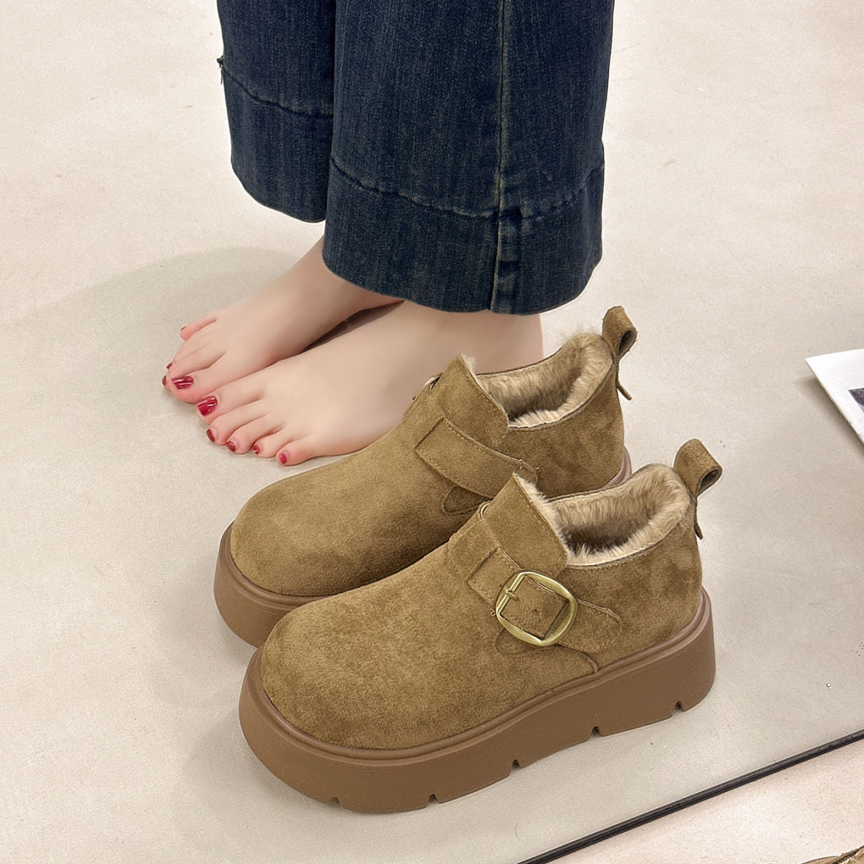 【好物推荐】巨好看！保暖勃肯鞋