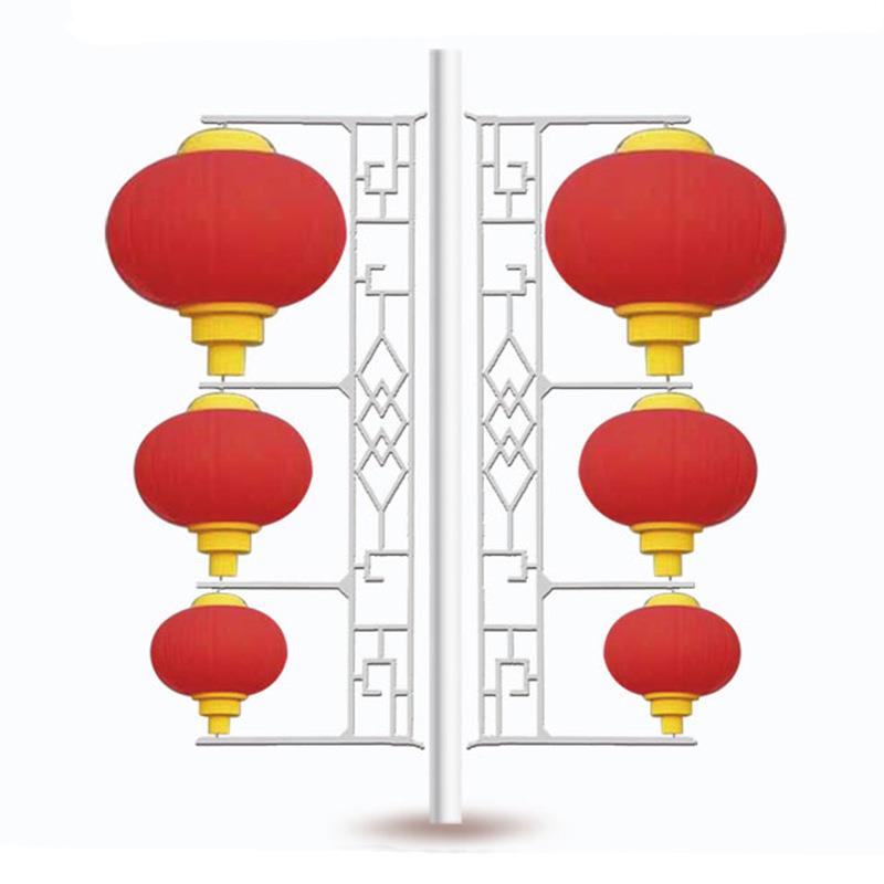 路灯LED灯笼防晒道路街道景点装饰发挂光亚克力连串景观装饰