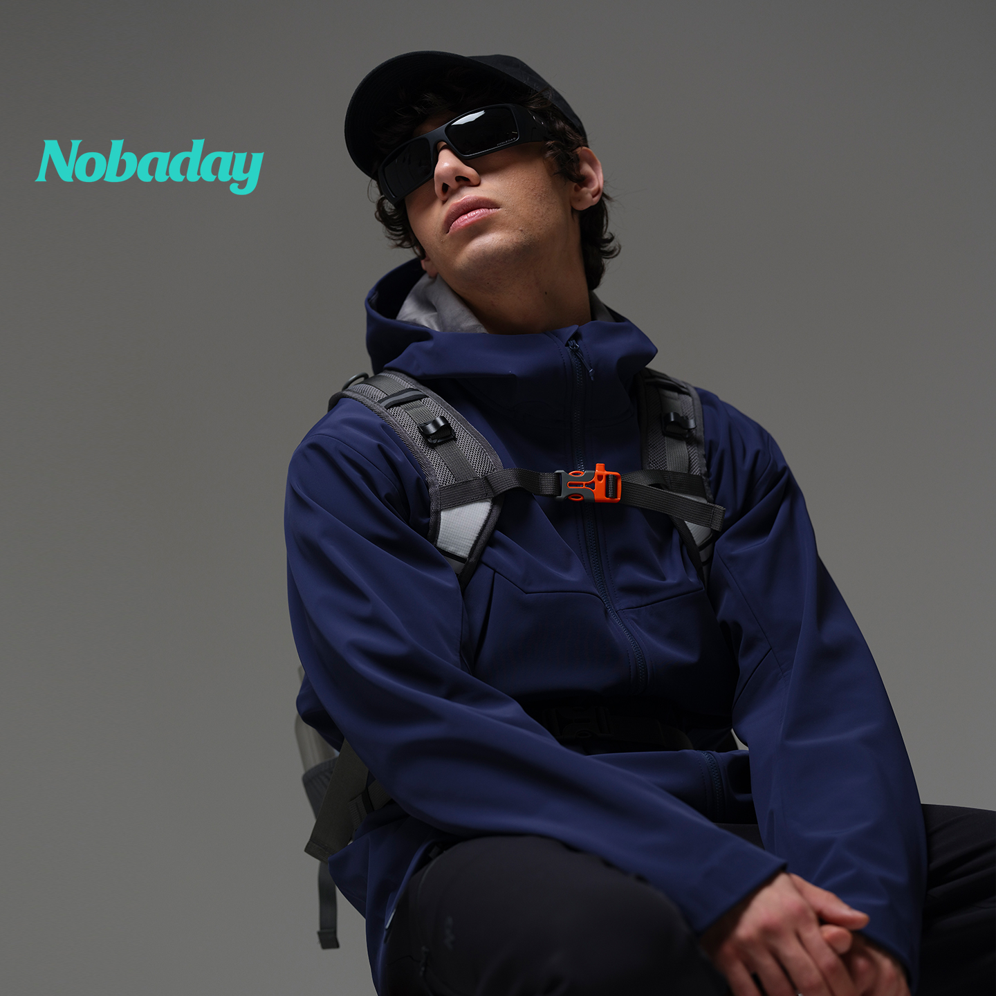 Nobaday防水连帽夹克外套