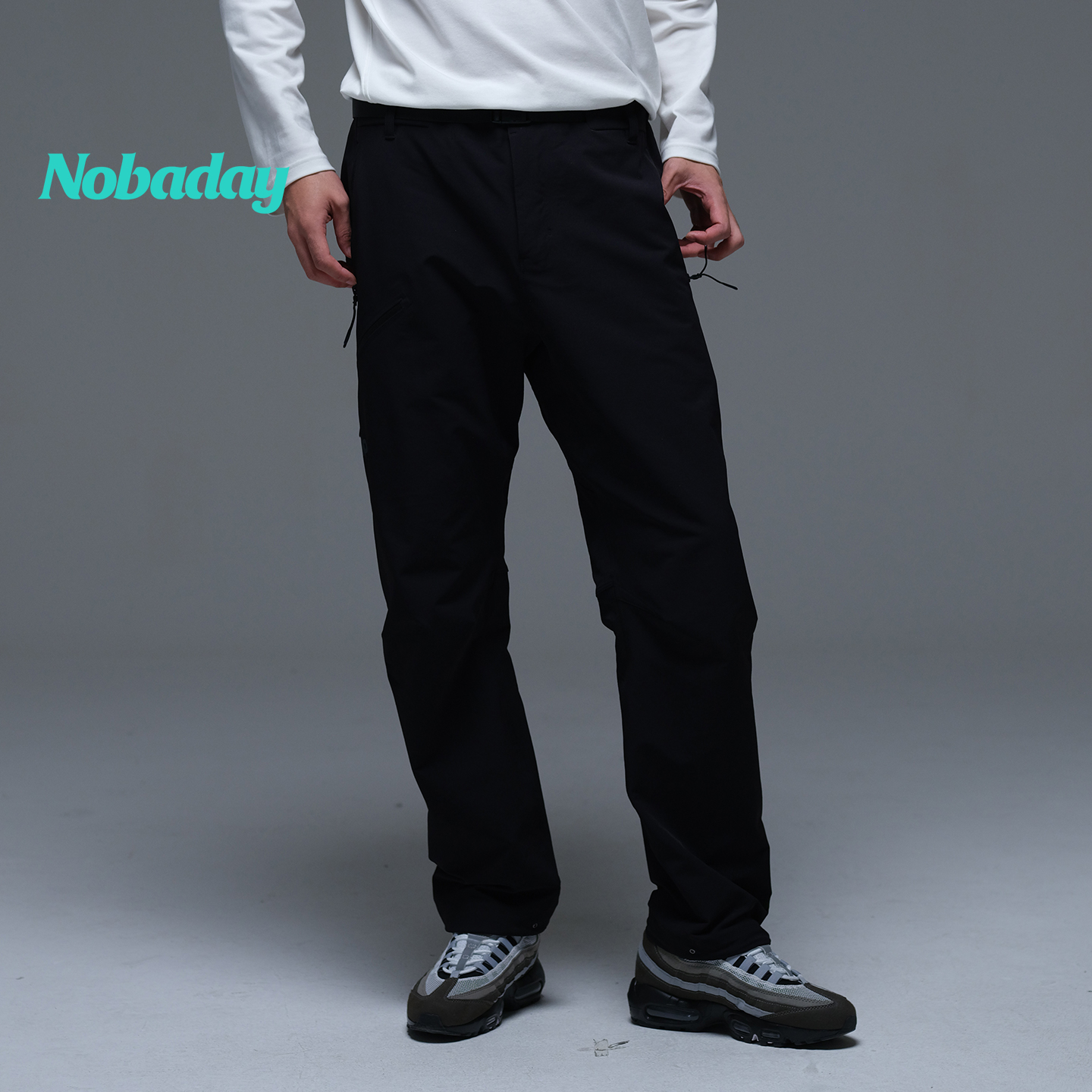 Nobaday防水运动长裤宽松防风