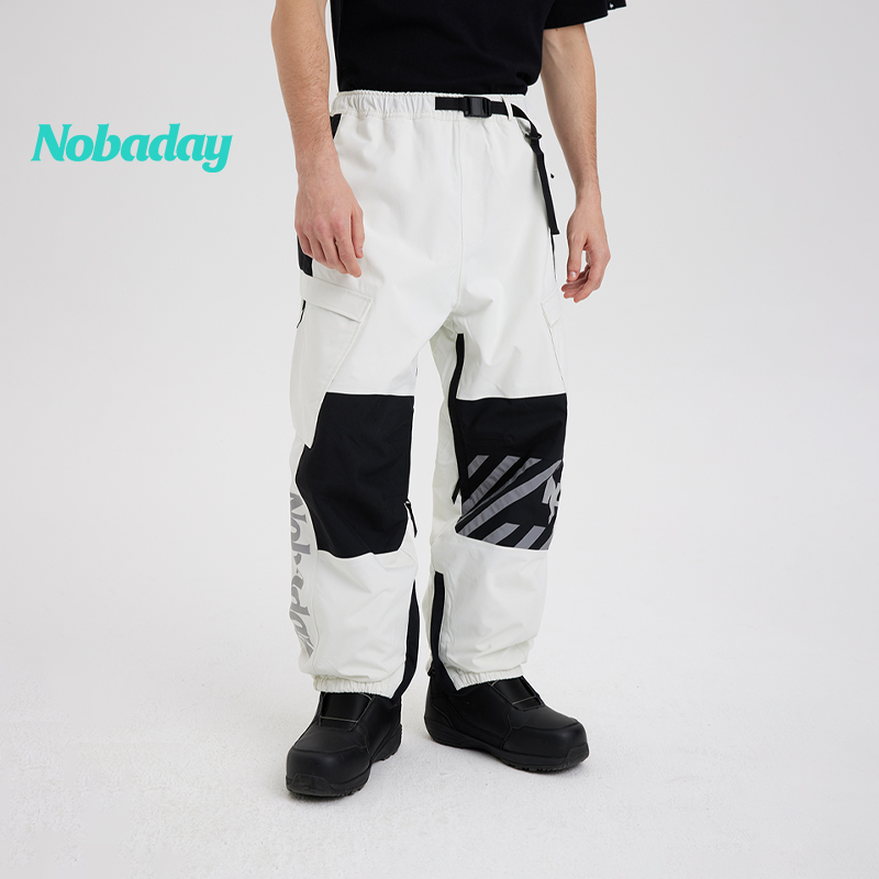 NOBADAY零夏滑雪裤单板男女宽松