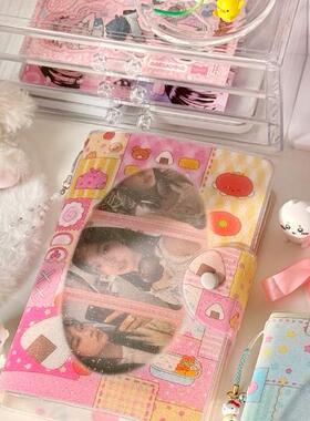 韩国OurMotif活页本A6拍立得卡册相册明星爱豆小卡收纳册