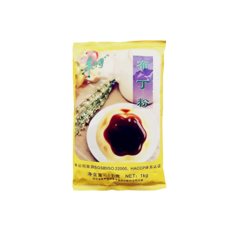 朱师傅布丁粉1kg 水晶布丁果冻甜品糕点预拌粉奶茶店专用烘焙原料