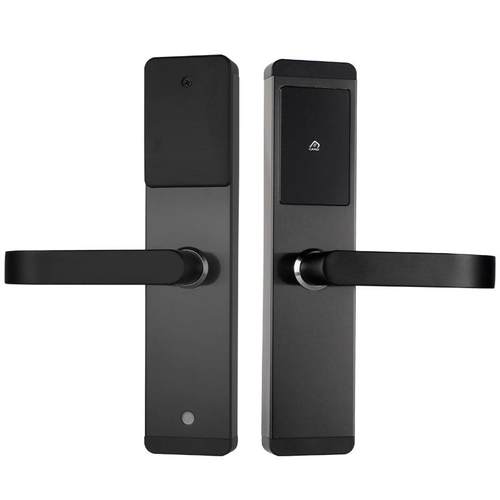 室内房间木门密码刷卡锁公寓民宿不锈钢通通锁APP密码锁