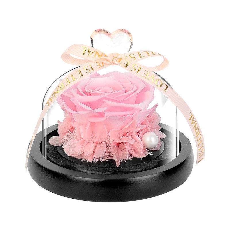 厂家永生花玻璃罩礼盒玫瑰花情人节礼物创意永生花,家居饰品,餐桌花艺,淘宝优惠券,粉丝福利购,淘宝优惠卷