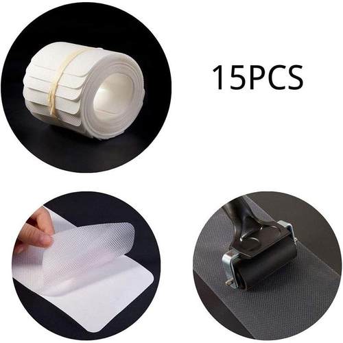 现货彩盒包装木质楼梯防滑胶带老人儿童宠物PEVA透明防滑垫