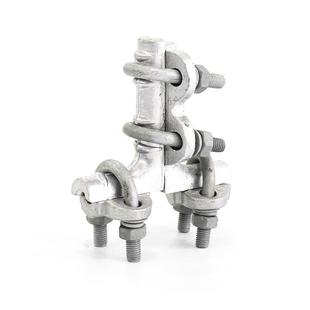 T型线夹TLL设备线夹压缩型液压分支线夹单导线电力线路金具